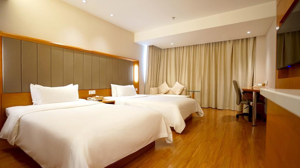 Ji Hotel Shanghai Railway Station West Tianmu Road Exterior foto